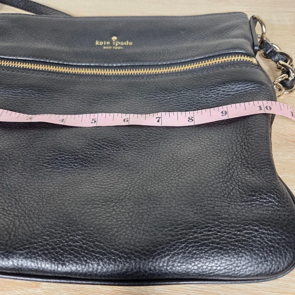 Kate Spade Cobble Hill Ellen Black Pebbled Leather Crossbody Bag